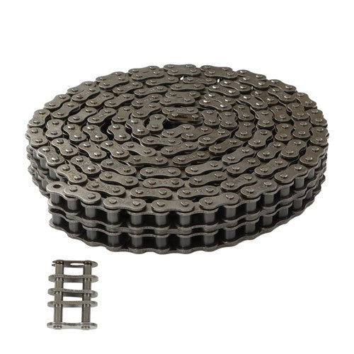 DURAFORCE 50-2 DUPLEX Roller Chain 10FT With 2 Master Links 50-2R 5/8 PITCH