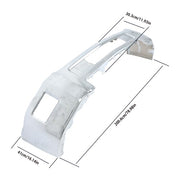 DURAFORCE Split Front Bumper For Chevrolet Silverado 2500 3500 2015-19 Without Sensor Hole