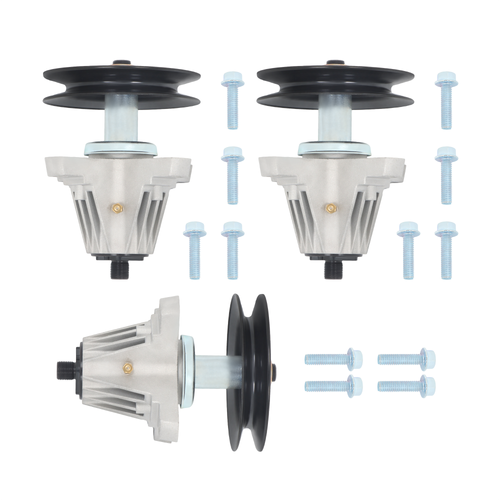 DURAFORCE 618P09256 618-09256 For Cub Cade Troy-Bilt Mustang Z50 50-Inch Deck 3pcs Spindle
