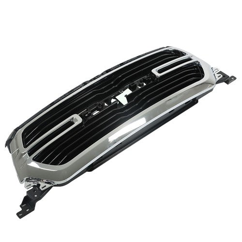 DURAFORCE W/Chrome Grille Front Grill Glossy Black New For Dodge Ram 1500 2019 2020-2022