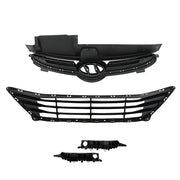 DURAFORCE For Hyundai Elantra 2014-2016 Front Upper Lower Grilles And Bumper Brackets Set