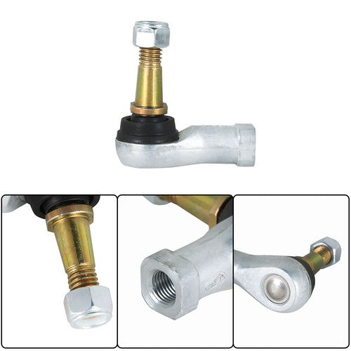 DURAFORCE New For EZGO TXT Golf Cart Tie Rod Ends (Driver & Passenger Side) Years 2001-Up