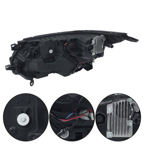 DURAFORCE For 2022-2023 Nissan Pathfinder Factory LED Headlights W/Halogen Turn Signal RH