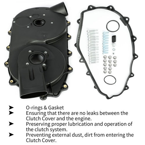 DURAFORCE CVT Air Guide Inner Clutch Cover W/ Gasket For Can-Am Maverick 1000 2013-2018