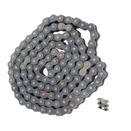DURAFORCE #80 Stainless Steel Roller Chain x 10ft with Free Connecting Links 1 connector