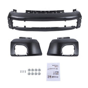 DURAFORCE Durable Steel For Ford F-250 F-350 2020 2021 2022 Front Bumper Split-type Black