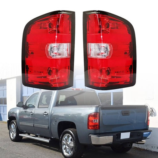 DURAFORCE Tail Light For 2007-13 Chevy Silverado Pickup Brake Lamp Rear Left & Right Side