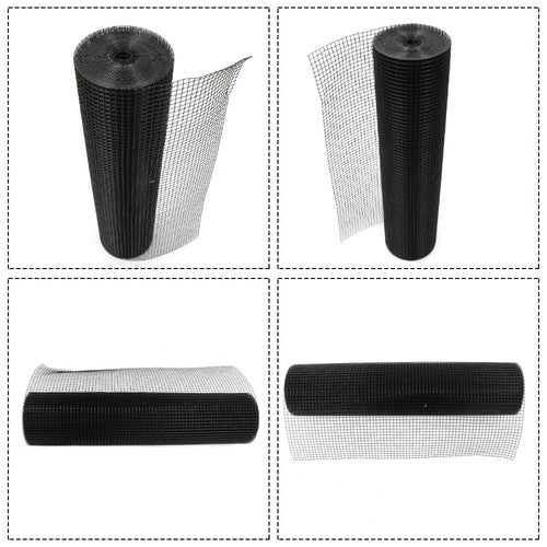 DURAFORCE 1.2*1.2in 36in*50ft Hardware Cloth Chicken Wire Fence Vinyl Coated Welded Mesh