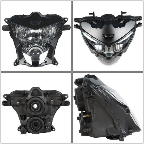 DURAFORCE Front Headlight Headlamp Housing Assembly For Suzuki GSXR600 GSXR750 2004 2005