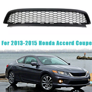 DURAFORCE For 2013-2015 Honda Accord Coupe Front Bumper Lower Black Grille Grill HO1036115
