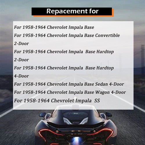 DURAFORCE Fit For Chevrolet Impala 58-64 Driveshaft Carrier Bearing Poly Billet Aluminum
