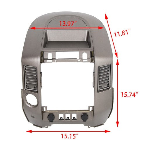 For 2004-2006 Nissan Titan Armada Instrument Cluster Dash Panel Radio Bezel