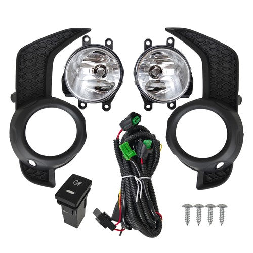 Fog Lamps Lights Bezel Wire Switch Kits for Toyota 4Runner TRD SR5 2014 2021