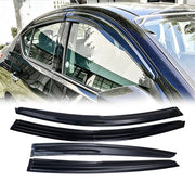 DURAFORCE Fits for NISSAN VERSA 12-16 Side Window Visor Sun Rain Deflector Guard Thickened