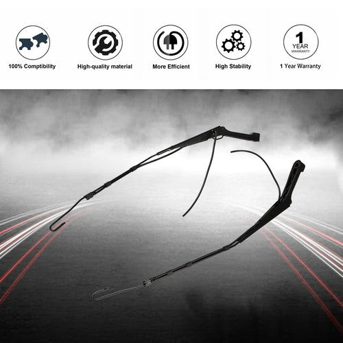 DURAFORCE Front Left Right Windshield Wiper Arm For Mercedes Freightliner Sprinter