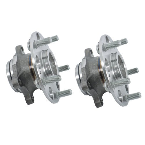 DURAFORCE 2x Rear Wheel Bearing & Hubs For Honda Civic Wheel Bearing Hub w/ ABS 1.8L LX DX