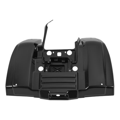 Black ABS Plastic Rear Fender Flaps Mud Guard for Honda TRX300 1988-2000