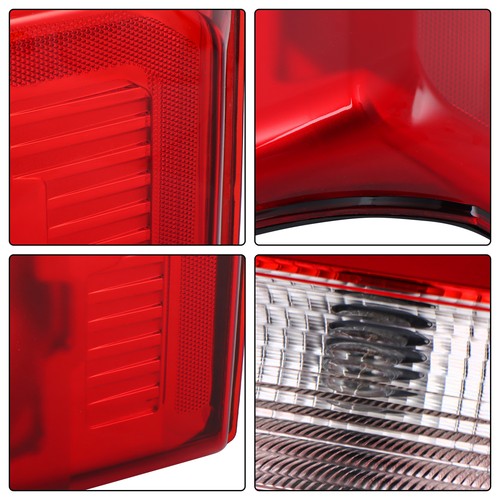 DURAFORCE Halogen w/o Blind Spot Tail Light For Ford F250 F350 2023-2024 Black Rear Right