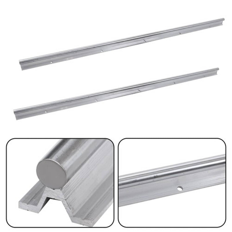DURAFORCE Rail Guide 2Pcs SBR16-1000mm Rails +4Pcs SBR16UU Block Bearing New