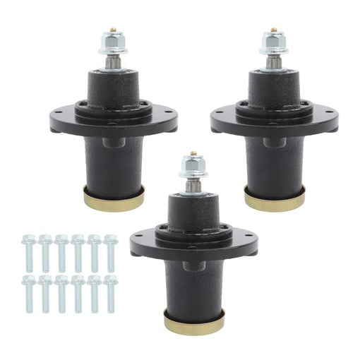 DURAFORCE 3 Pack Spindle For Husqvarna Z248F MZ48 48-Inch Deck 539131898 532174375 Mower