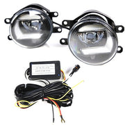 DURAFORCE Fit Toyota Corolla Highlander camry Front Bumper LED Fog Lights Lamps w/wiring