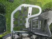 DURAFORCE Pair of Nerf Bars Silver bar Black nets Aluminum For Honda TRX 250EX 250X 01-24