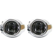 DURAFORCE Fit For Ford Focus 2012-2014 Clear Lens Front Bumper Fog Lights Lamps W/ Bulbs