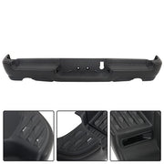 DURAFORCE w/ Vent,w/o Sensor Holes Black Metal Rear Bumper Suitable For RAM 1500 2019-2022
