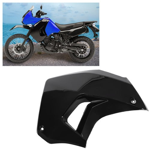 DURAFORCE Left Radiator Shroud Painted Black for Kawasaki KLR650 08 18 Camo 16 18