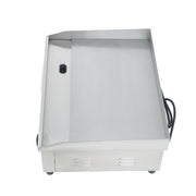 DURAFORCE Commercial Electric Griddle 1600W 22" Stainless Steel Flat Grill 50-300℃
