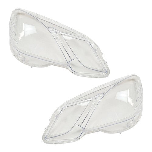DURAFORCE Headlight Lens Cover Lampshade For 2009-2013 Mercedes-Benz W212 E350 E500