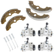 DURAFORCE For Honda Foreman 450 TRX450 TRX450ES 4× Brake Wheel Cylinders with Shoes