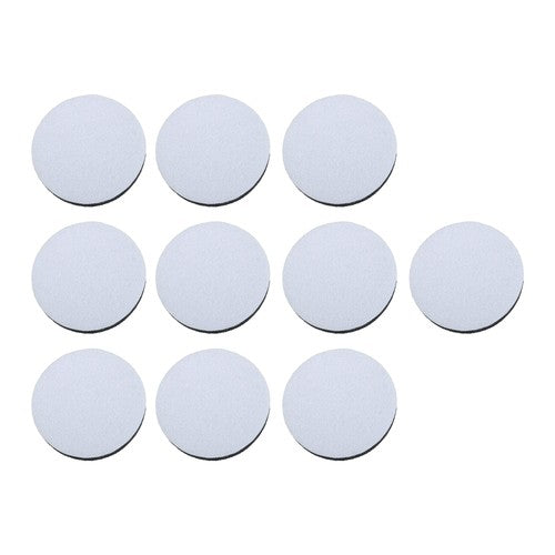 DURAFORCE 10 Pcs 3" Soft Foam Interface Sponge Pad for Random Orbital Sander - Hook & Loop