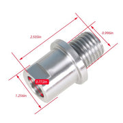 DURAFORCE Woodworking Lathe Headstock Spindle Adapter 3/4" x 10tpi to 1" x 8tpi Steel