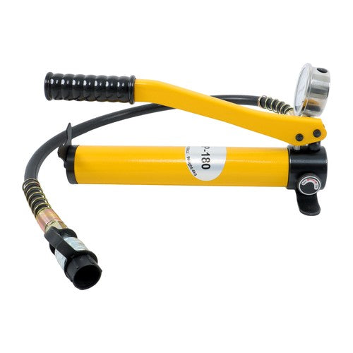 DURAFORCE CP-180 Hydraulic Hand Pump 8500 PSI with Oil Gauge & Hand Operated Pump