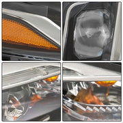 DURAFORCE Headlight Assembly Projector For Toyota Corolla 2017-2019 Halogen Black Right