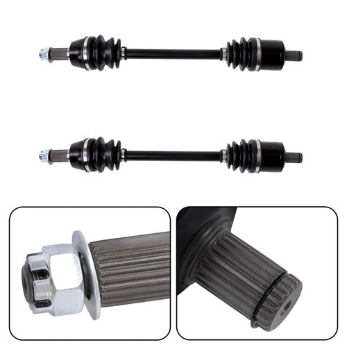 DURAFORCE Fit For Polaris RZR 800 2008-2014 Front Left and Right CV Axles Drive Shaft