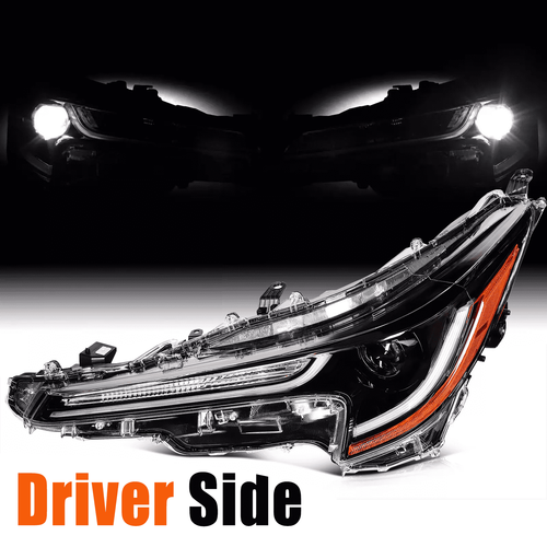 DURAFORCE For 2020 2021 2022 Toyota Corolla L LE Headlights W/LED DRL Left Driver Side LH