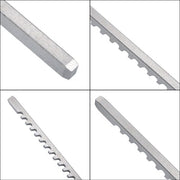 DURAFORCE 1/8" A Style 1/8" x 5" HSS Standard Keyway Broach With Shim LOC 13/64-1-1/8" New