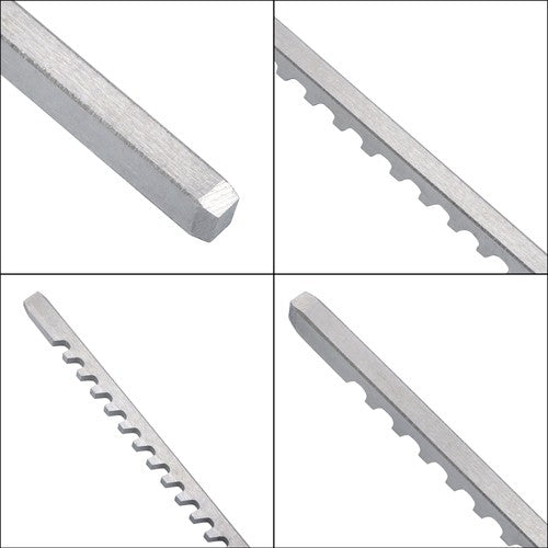 DURAFORCE 1/8" A Style 1/8" x 5" HSS Standard Keyway Broach With Shim LOC 13/64-1-1/8" New
