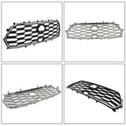 DURAFORCE For Toyota Sequoia 2023-2024 Durable Black Chrome Front Bumper Upper Grille