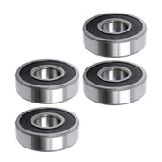 DURAFORCE 4Pcs 63/22-2RS Deep Groove Ball Bearings 22mm Inner Dia 56mm OD 16mm Bore Sealed