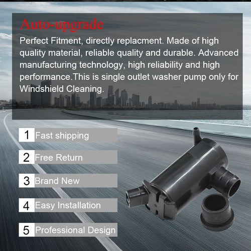 DURAFORCE Windshield Washer Pump 85310-1605 Fit For Toyota Corolla 4Runner Pickup Tercel