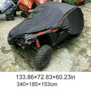 DURAFORCE For 2015-2021 Can Am Maverick X3 RS Storage Cover Sun Rain Relective Strip