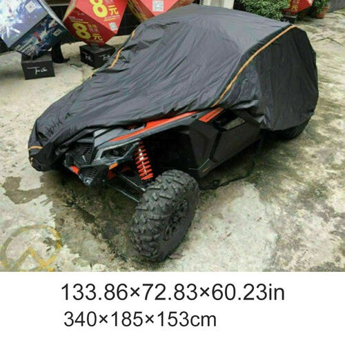 DURAFORCE For 2015-2021 Can Am Maverick X3 RS Storage Cover Sun Rain Relective Strip