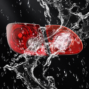 DURAFORCE Outer Inner Tail Lights Driver Side for 2003-2008 for Toyota Corolla Clear Lens