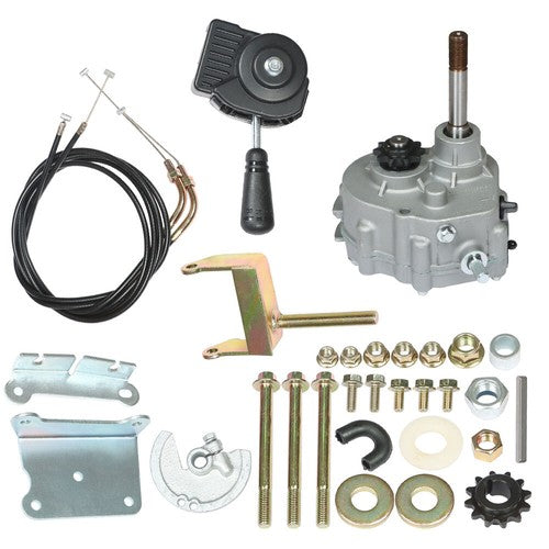 DURAFORCE For 2HP - 13HP Engine 41P 10T or 12T TAV30 Go Kart Forward Reverse Gear Box US