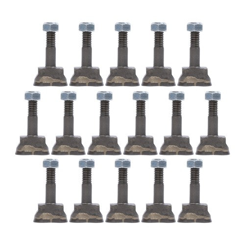 DURAFORCE 16 Pack Replacement Stump Grinder Teeth Compatible For Vermeer Yellow Jacket