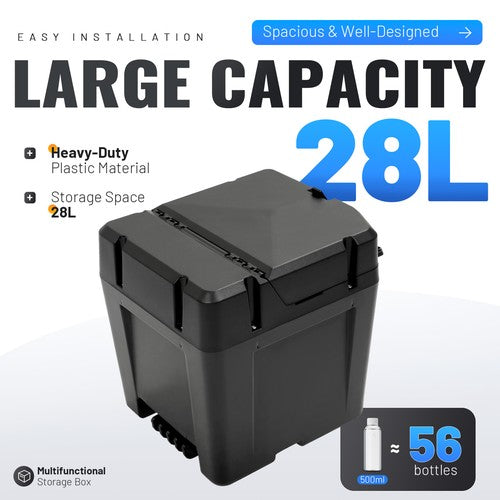 2882910 Under Seat Storage Box Double Decker for Polaris Ranger XP 1000 2018 2023