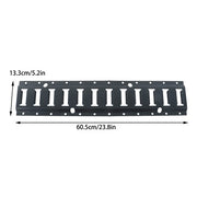 DURAFORCE Bolt-On E Track Kit 4 Pack 2FT Universal Carbon Steel Trailer Cargo Control
